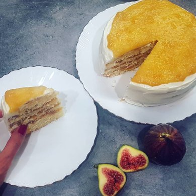 Абрикосовый торт - Шаг 5