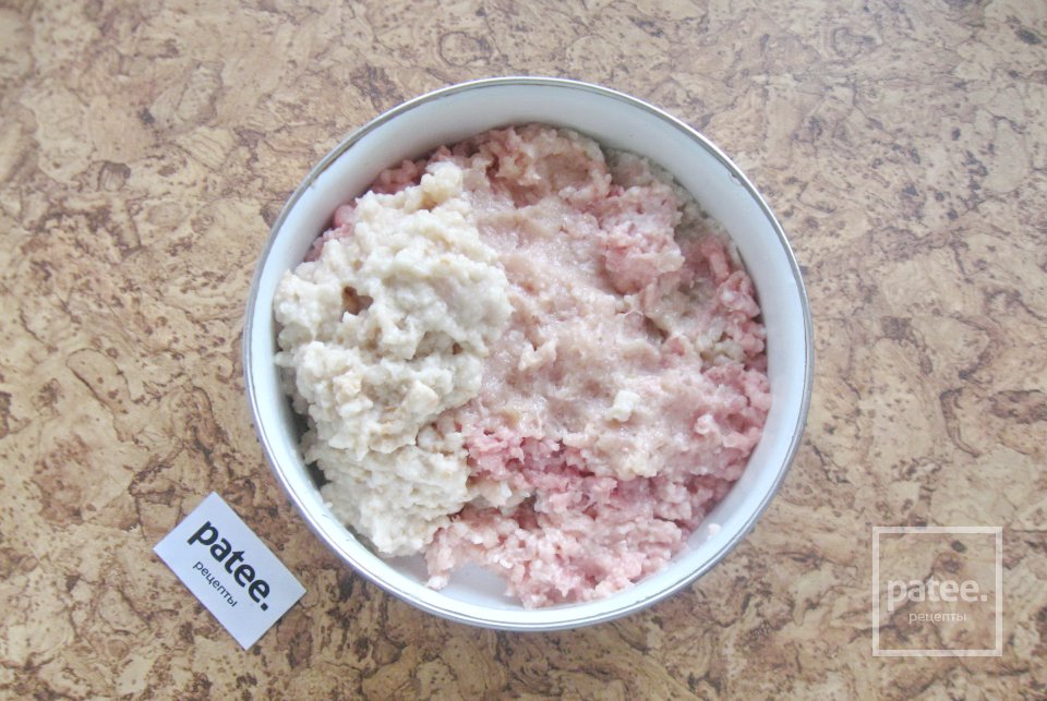 Котлеты из свинины с капустой - Шаг 3