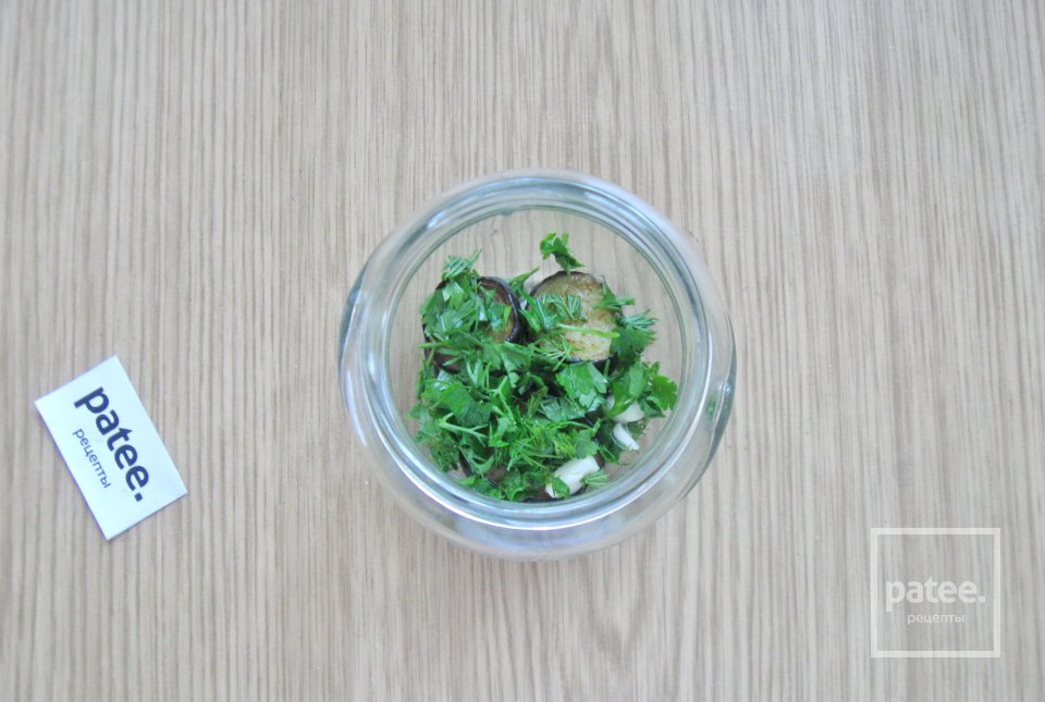 Закуска из маринованных баклажанов с болгарским перцем - Шаг 12