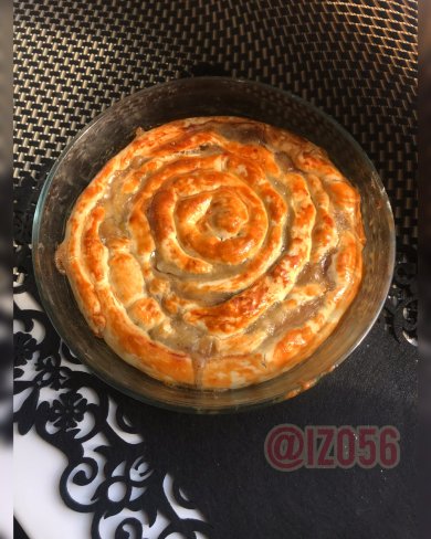 Пирог с грушами «Улитка» - Шаг 10