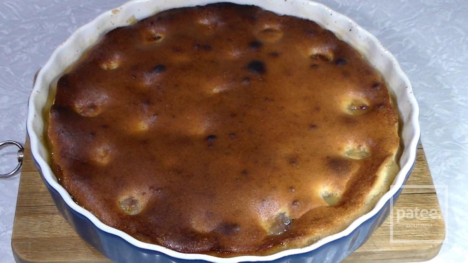 Пирог перевёртыш со сливами - Шаг 12