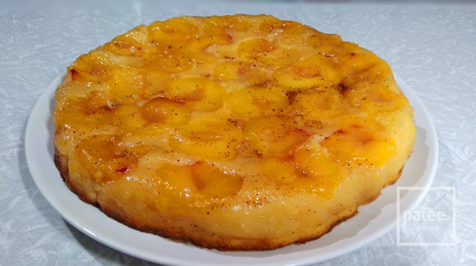 Пирог перевёртыш со сливами - Шаг 13