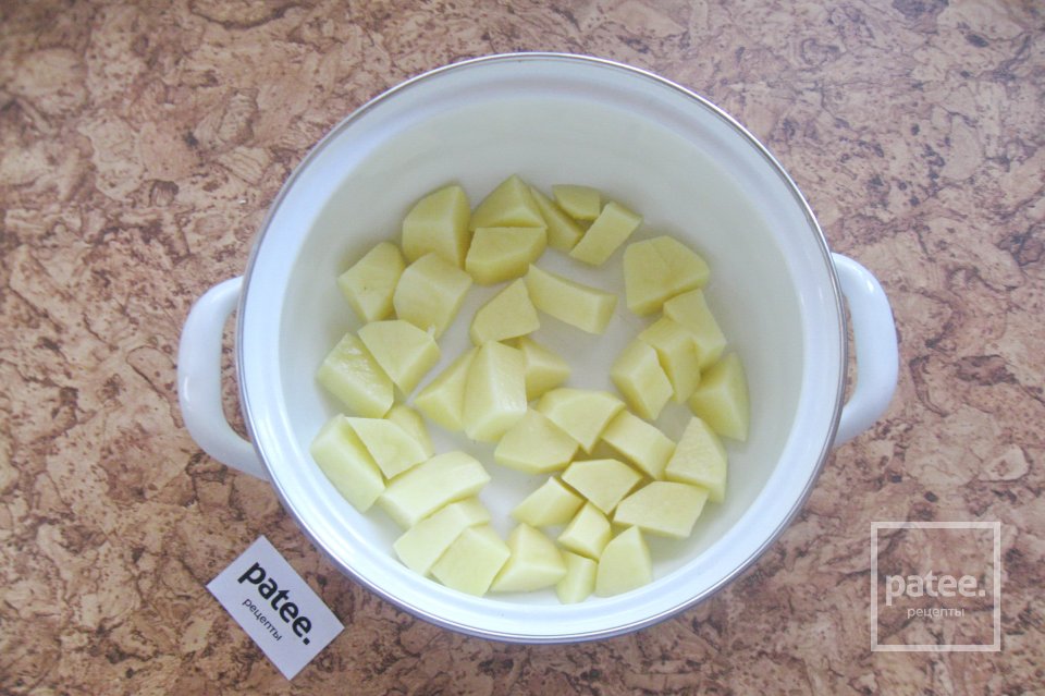 Гречневый суп с вешенками - Шаг 2