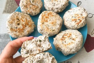 Котлеты с цельнозерновым хлебом