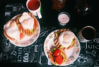 Гречневые вафли