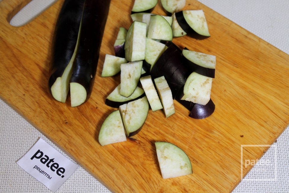 Салат из баклажанов по-татарски на зиму - Шаг 2
