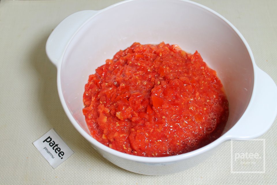 Салат из баклажанов по-татарски на зиму - Шаг 5