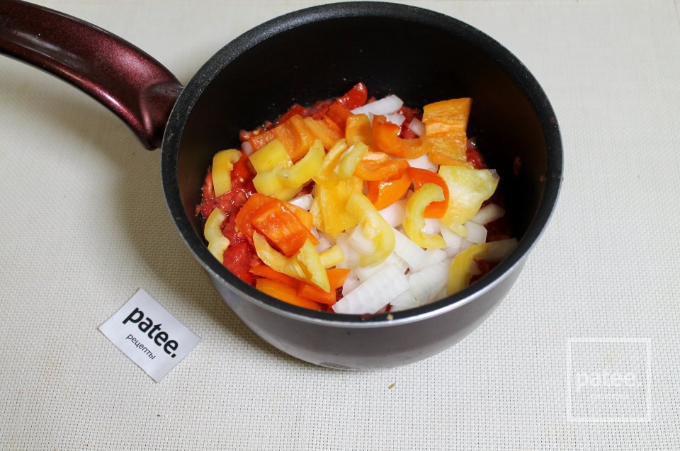 Баклажаны с огурцами в помидорной заливке на зиму - Шаг 9