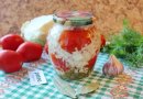 Маринованные помидоры с капустой на зиму