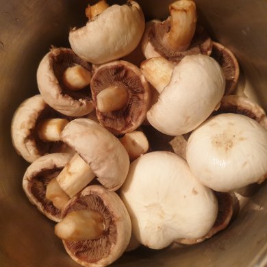 Шампиньоны в сметане - Шаг 2