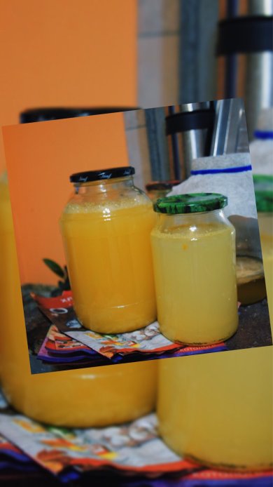 тыквенно-апельсиновый сок