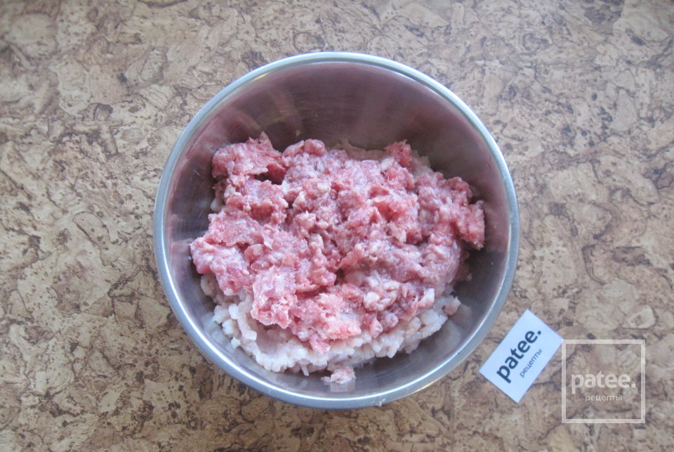 Кабачки с мясом в духовке - Шаг 2