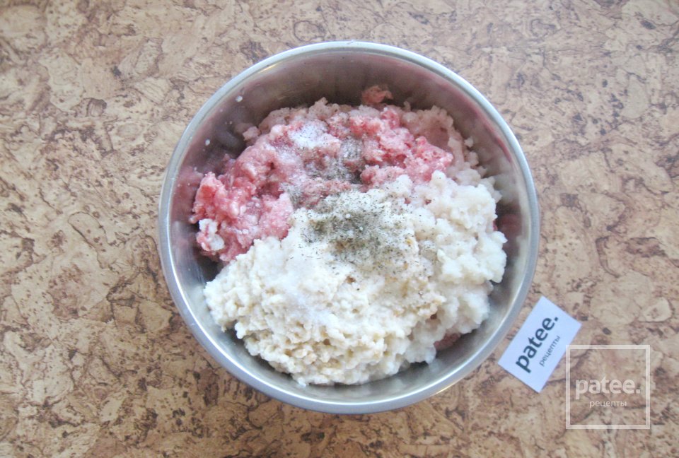 Кабачки с мясом в духовке - Шаг 4