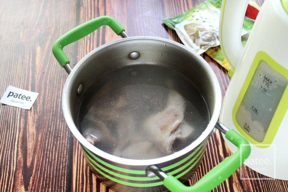 Вермишелевый суп с перепёлками - Шаг 7