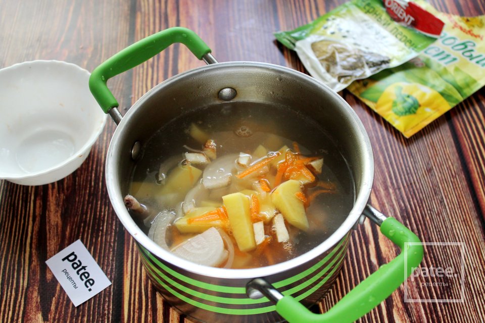 Вермишелевый суп с перепёлками - Шаг 9