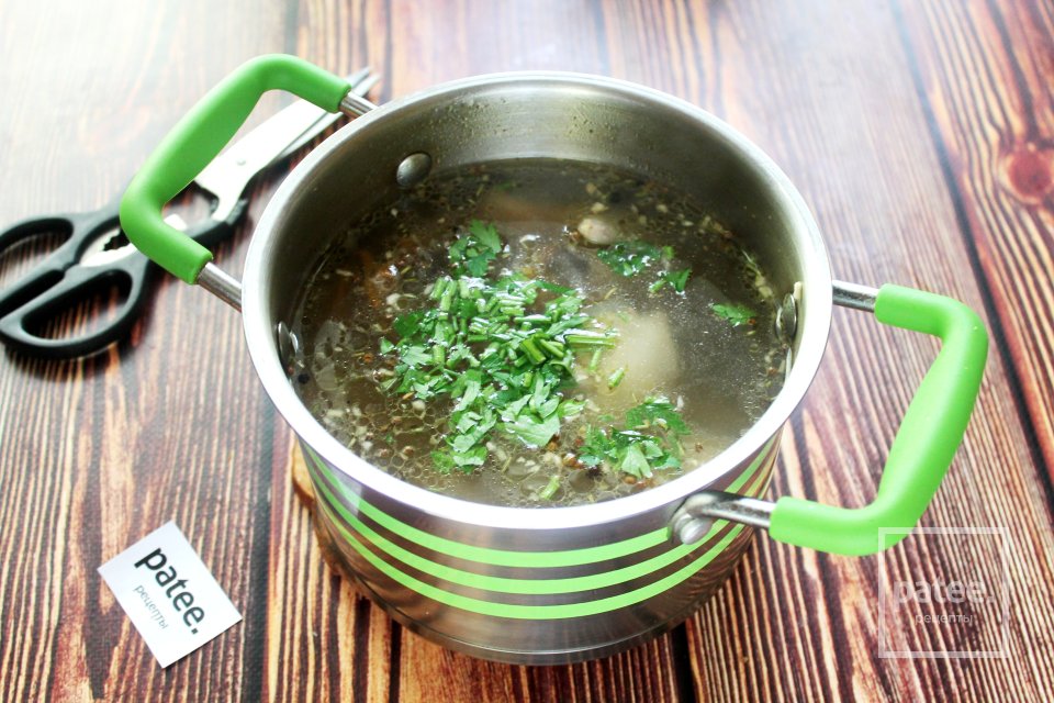 Вермишелевый суп с перепёлками - Шаг 13