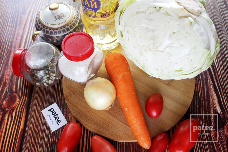 Классическая солянка с капустой - Шаг 1