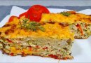 Запеканка с курицей и овощами