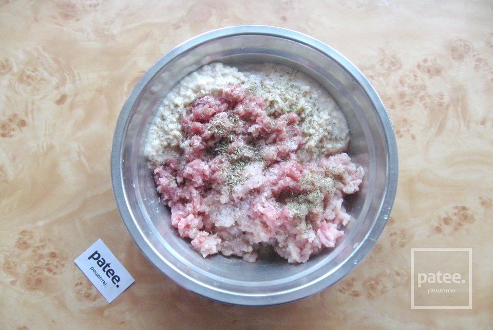 Котлеты с беконом в духовке - Шаг 4