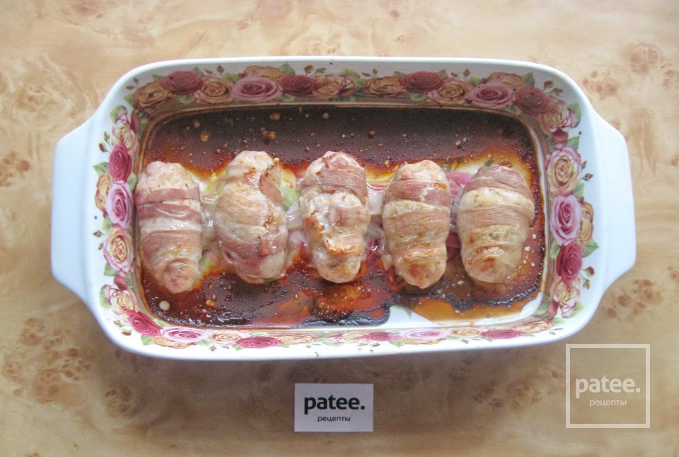 Котлеты с беконом в духовке - Шаг 10