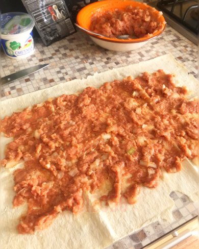 Пп ленивые пельмени из лаваша - Шаг 3