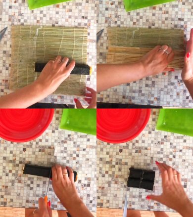 Низкокалорийные пп-роллы - Шаг 10