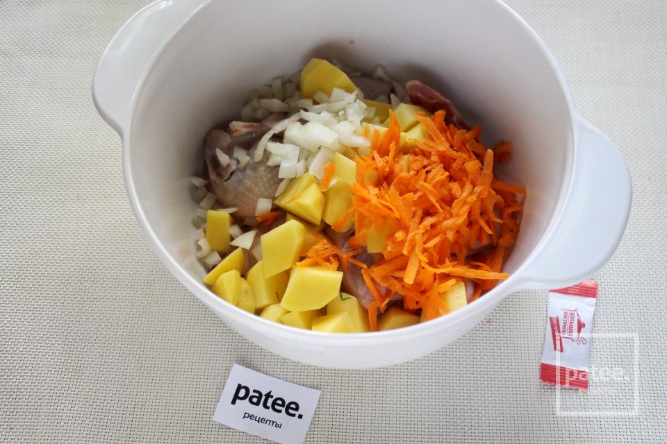 Суп с пшеном и перепелами - Шаг 8