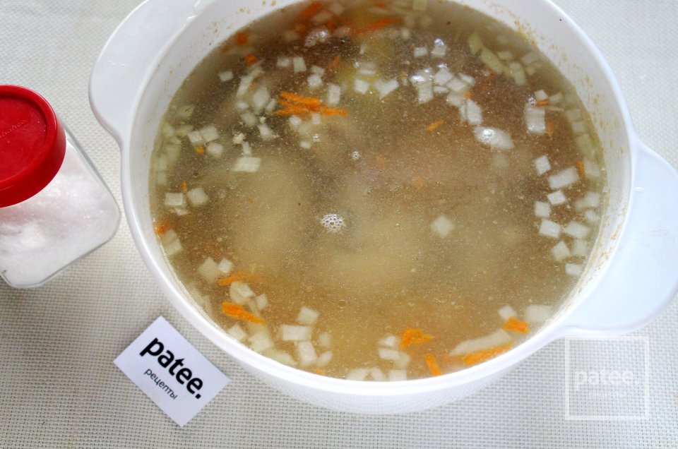 Суп с пшеном и перепелами - Шаг 12