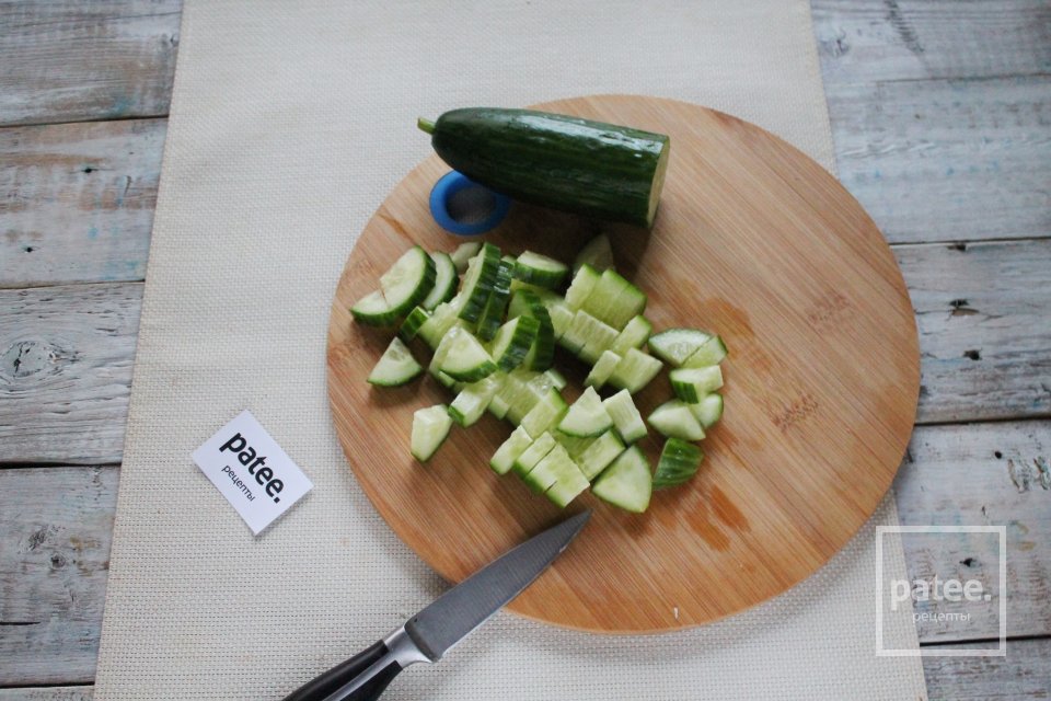 Солянка из капусты с огурцами на зиму - Шаг 3