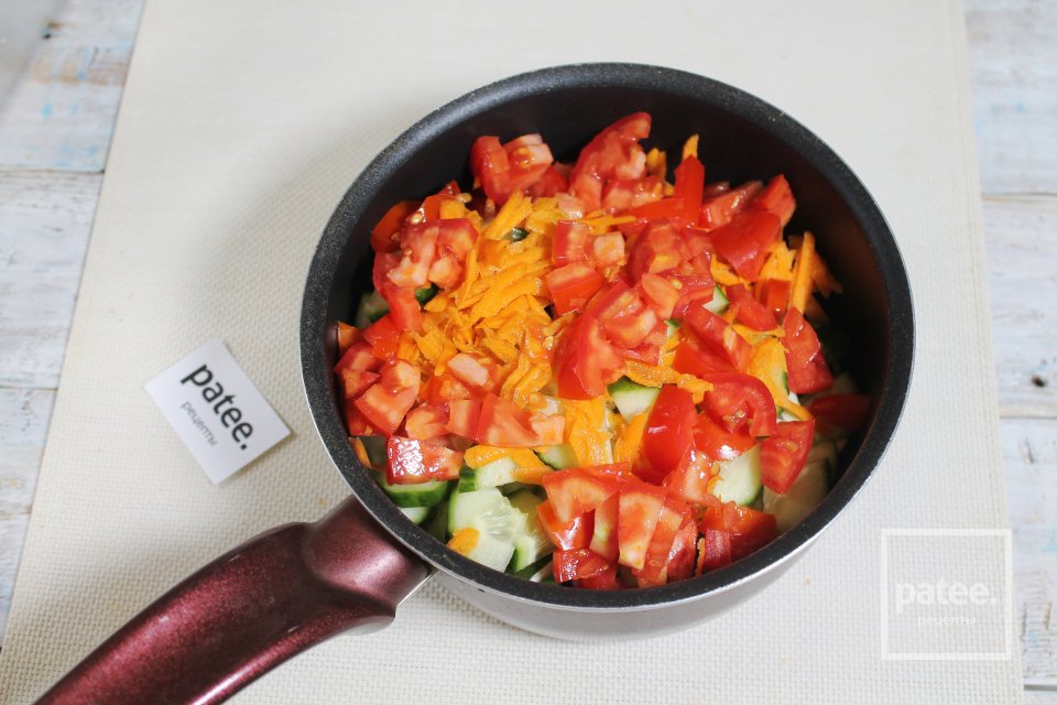 Солянка из капусты с огурцами на зиму - Шаг 10