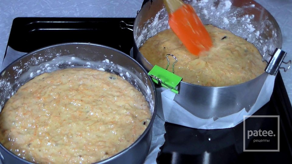 Морковный торт с сырным кремом - Шаг 8