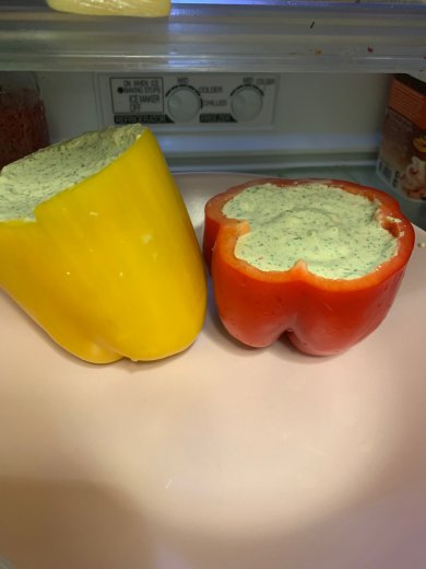 Перец фаршированный сыром