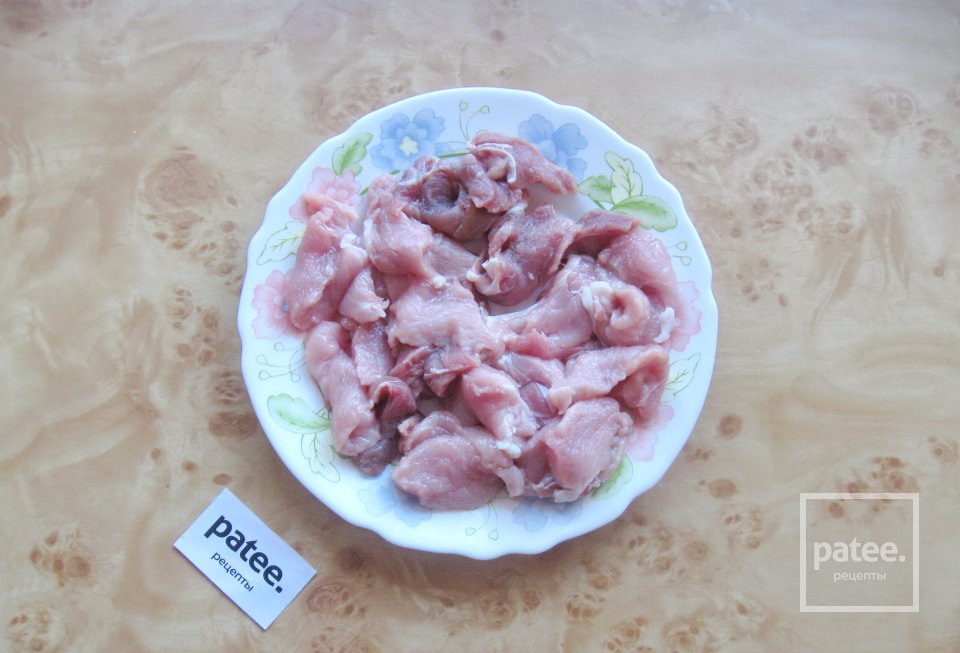 Бефстроганов из свинины со сметаной - Шаг 2