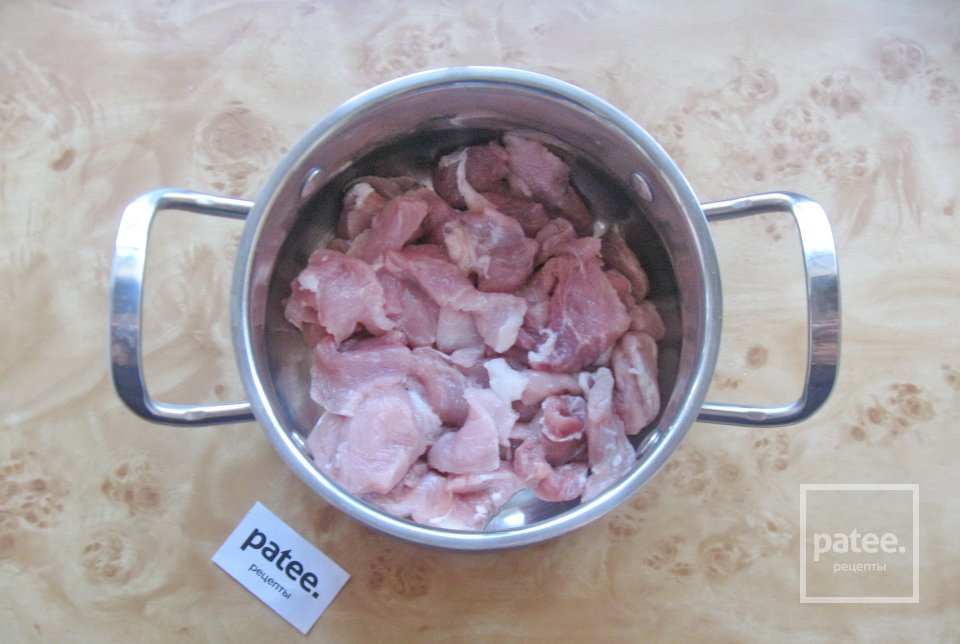 Бефстроганов из свинины со сметаной - Шаг 3