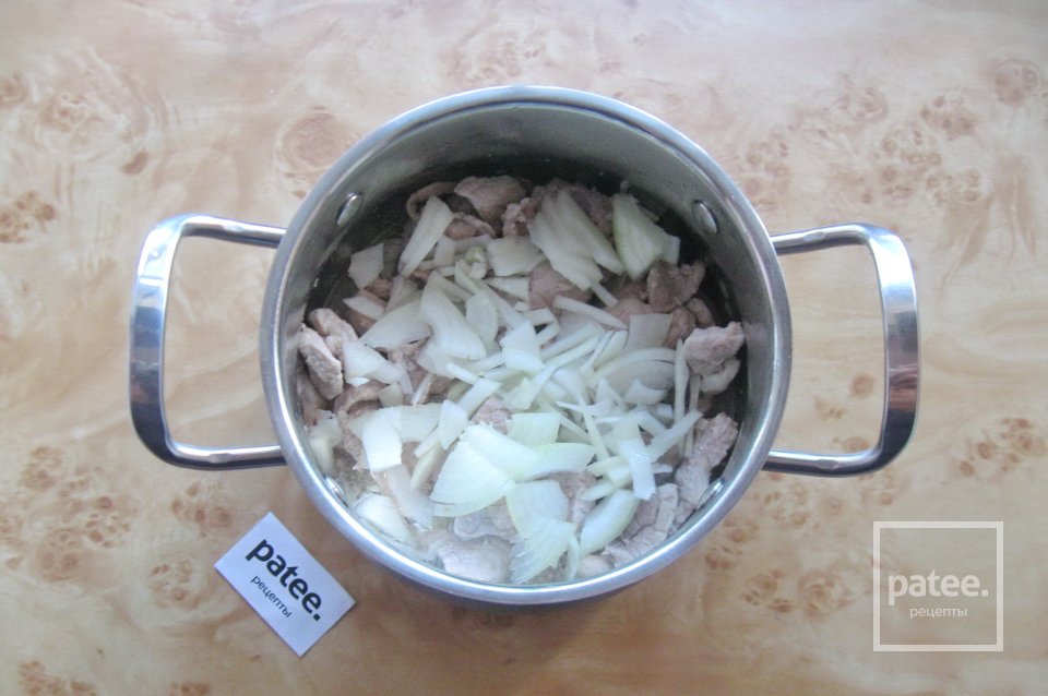 Бефстроганов из свинины со сметаной - Шаг 5