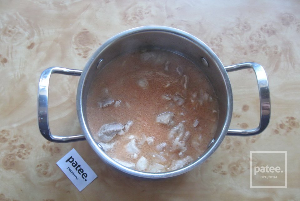 Бефстроганов из свинины со сметаной - Шаг 9