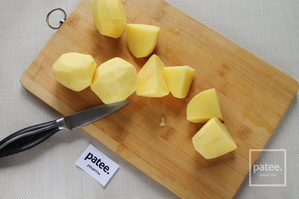 Пюре из зеленого горошка с овощами - Шаг 3