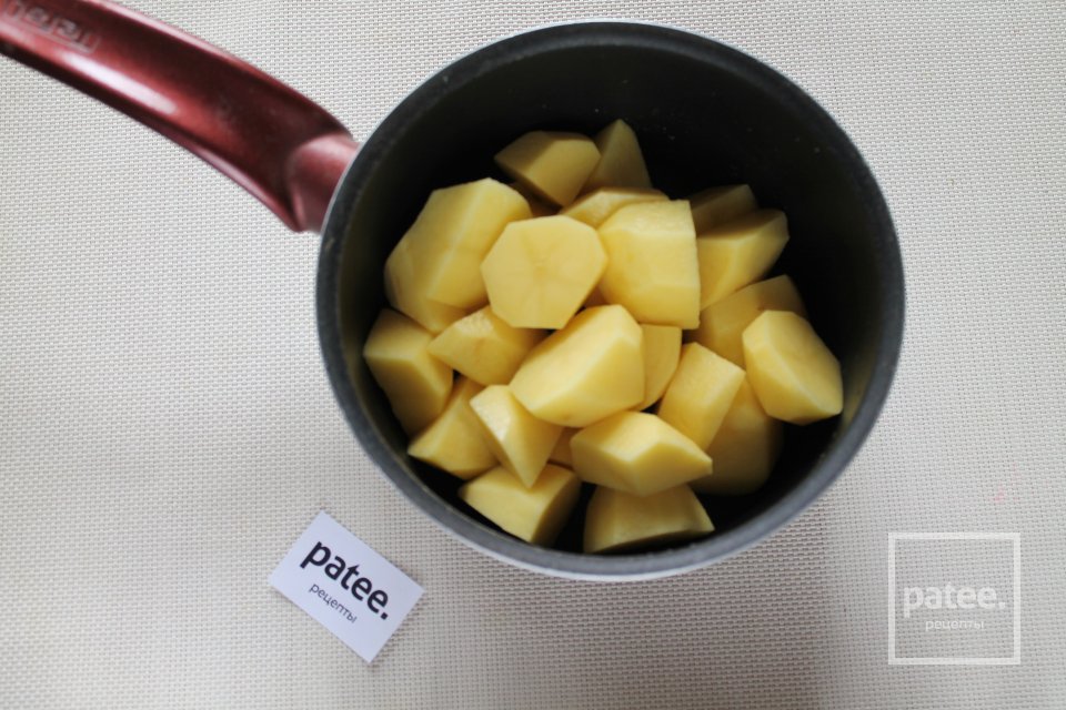 Пюре из зеленого горошка с овощами - Шаг 5