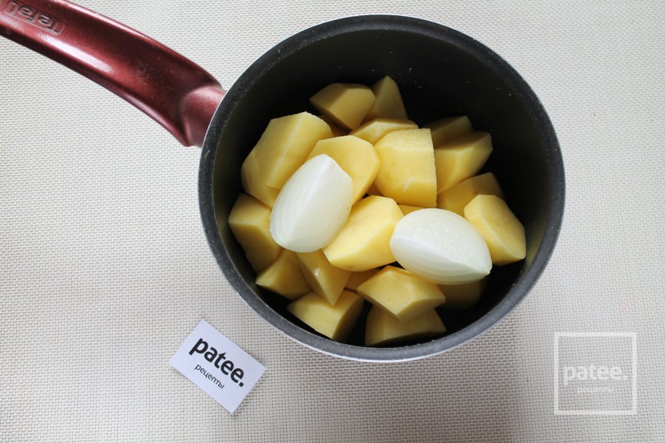 Пюре из зеленого горошка с овощами - Шаг 6