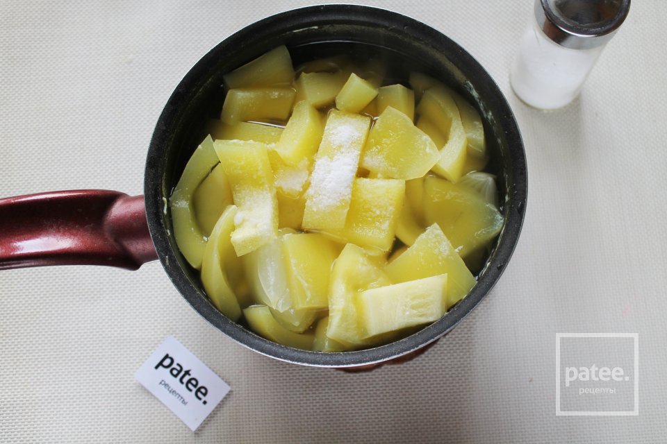 Пюре из зеленого горошка с овощами - Шаг 9