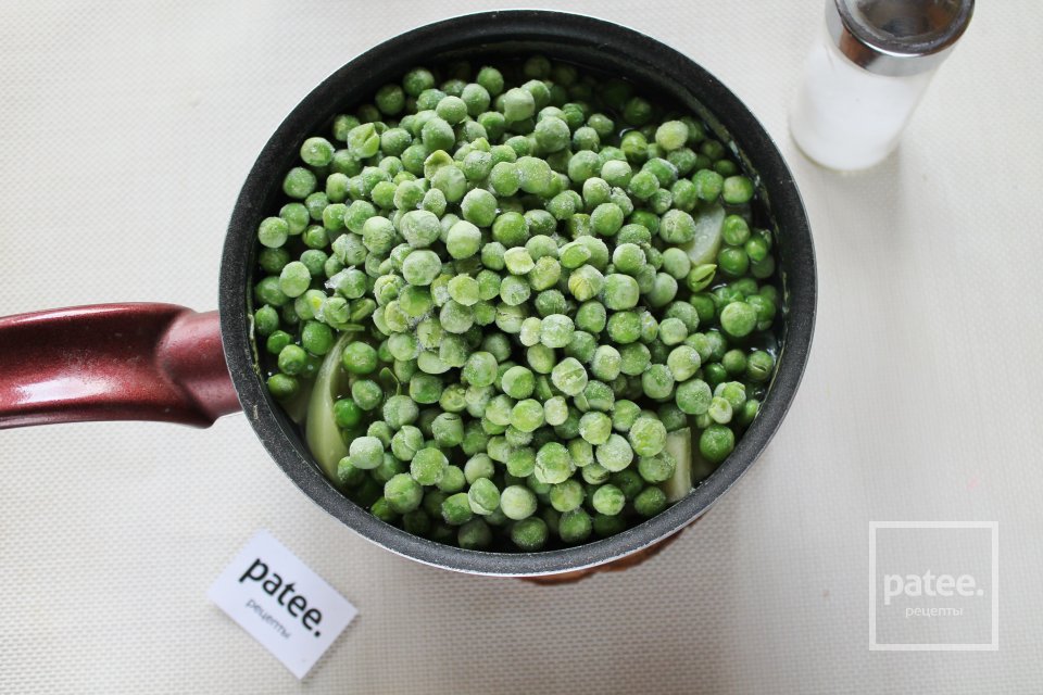 Пюре из зеленого горошка с овощами - Шаг 10