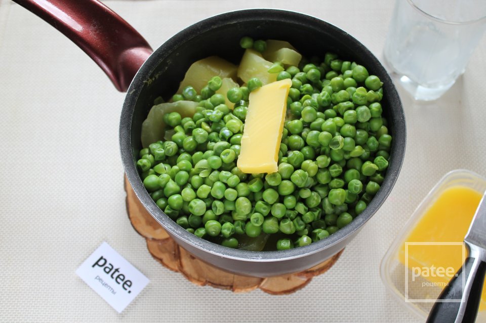 Пюре из зеленого горошка с овощами - Шаг 12