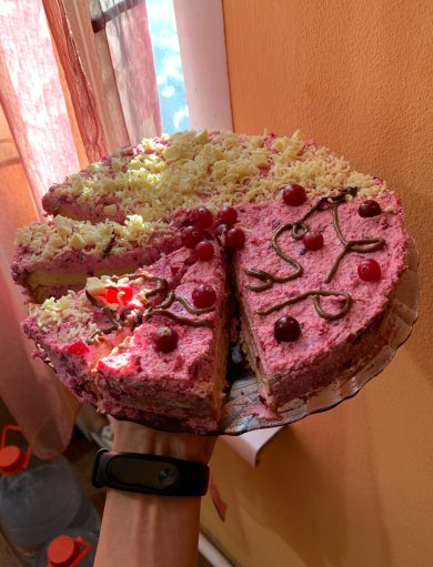 Брусничная фантазия - Шаг 2