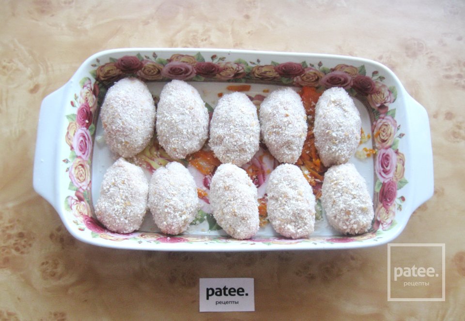 Котлеты с овощами в духовке - Шаг 7