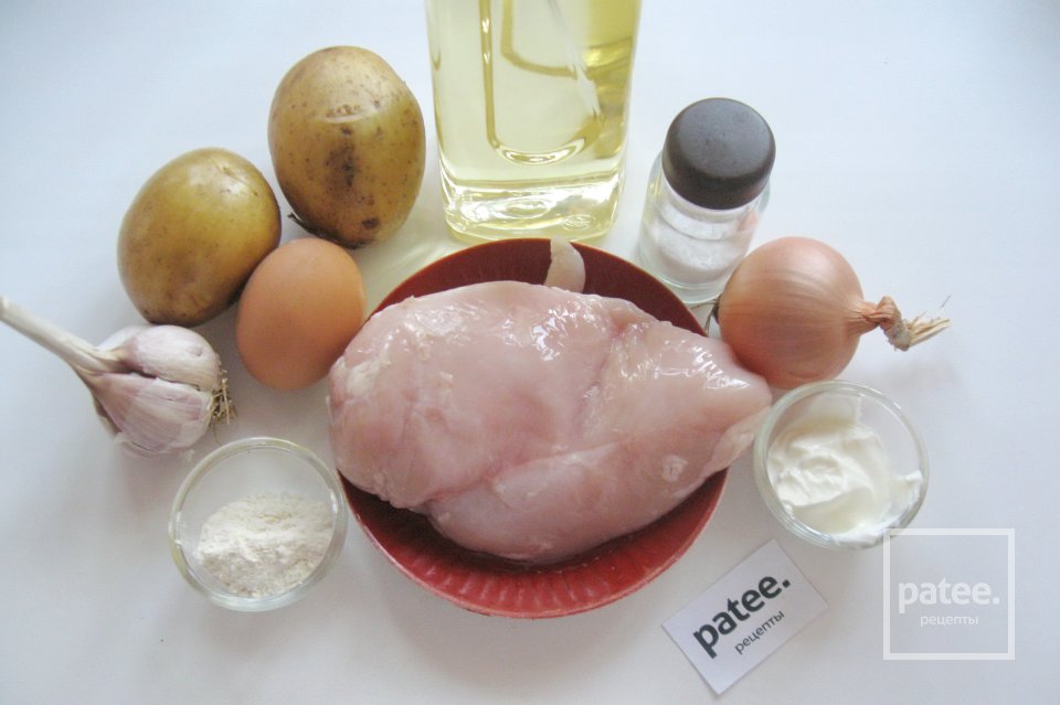 Куриная грудка в картофельной шубке - Шаг 1