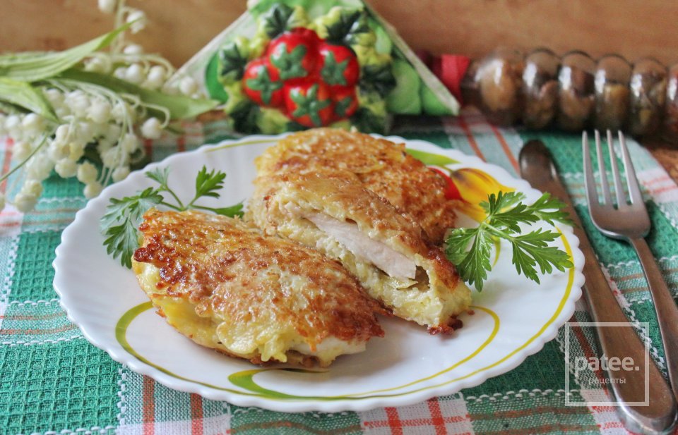 Куриная грудка в картофельной шубке - Шаг 18