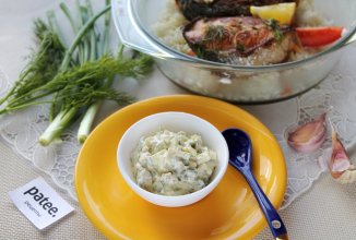 Тартар с оливками и майонезом