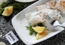 Филе горбуши в сметанном соусе