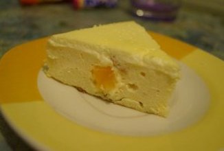 "Двухэтажная " творожная запеканка