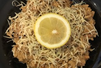 Ризотто с Лисичками🍚и сыром Пармезан